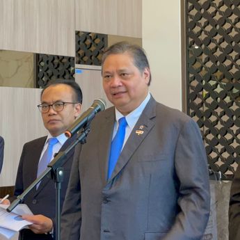 Pertumbuhan Ekonomi RI Kuartal I Tak Sampai 5 Persen, Airlangga: Tertinggi Nomor 2 di G20