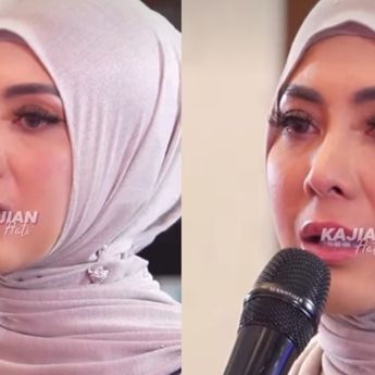 Ngaku Trauma dan Terdzalimi Pasca Cerai dari Ijonk, Dhena Devanka Tahan Tangis Saat Ikut Kajian