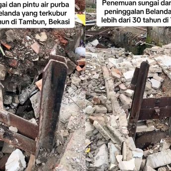 Geger Peninggalan Belanda Ditemukan di Tambun Bekasi