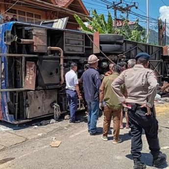 Kondisi Jenazah Tak Utuh, 2 Korban Kecelakaan Bus ALS Masih Belum Teridentifikasi