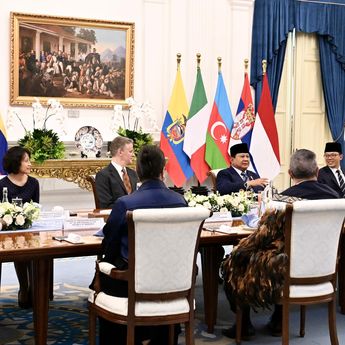 Serahkan Surat Kepercayaan ke Prabowo, Para Dubes Tekankan Penguatan Kerja Sama Bilateral