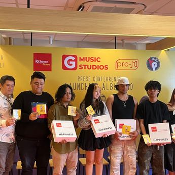 Album Honey Sweet Compilation Dirilis, Ada Singlle 'Garam dan Madu' yang Sukses Dinyanyikan Tenxi, Naykilla, Jemsii