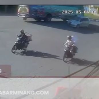 VIDEO: Detik-detik Bus Antar Lintas Sumatera Terbalik di Kota Padang Panjang, Korban Tewas