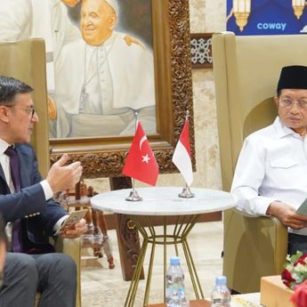 Terima Dubes Turki, Menag Bahas Kerja Sama Bidang Agama, Budaya, hingga Pendidikan