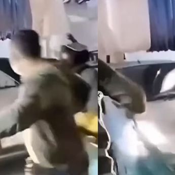 Viral Mobil Nekat Terobos Tenda Hajatan Diduga Makan Badan Jalan Umum