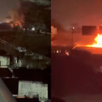 Truk Militer Terbakar di Tol Surabaya-Gempol, Satu Prajurit Tewas