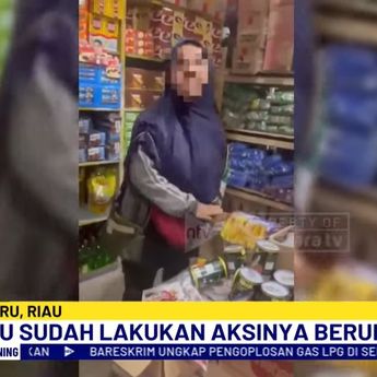 Curi Sarden Selama 2 Tahun, Aksi Emak-emak Baru Ketahuan Lewat Rekaman CCTV