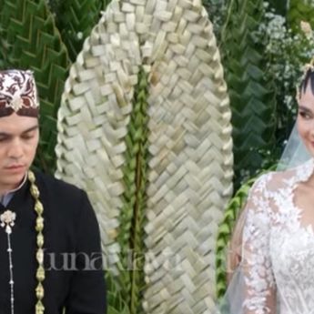 Sah! Luna Maya dan Maxime Bouttier Resmi Menikah di Ubud Bali