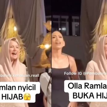 Viral! Olla Ramlan Disebut 'Nyicil' Buka Hijab, Luna Maya: Udah Buka Aja Kali