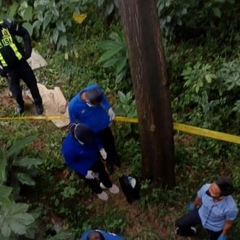 Mayat Pria Ditemukan Tergantung Dekat Tugu Selamat Datang Depok