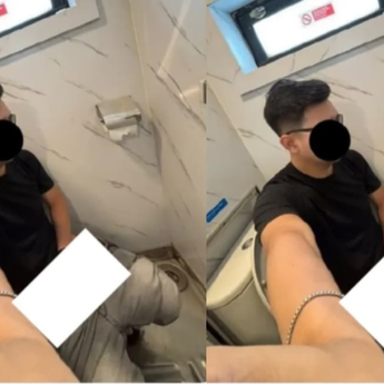 Viral! Pria Ini Selfie saat Buang Air di Toilet Kereta Api, Langsung Ditegur KAI