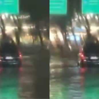  Hujan Es, Angin Kencang, Pohon Tumbang dan Banjir di Tangsel