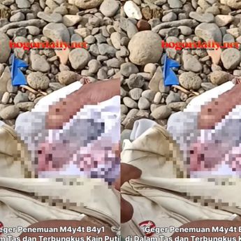 Penemuan Mayat Bayi di Sungai Ciliwung Gegerkan Warga Bogor