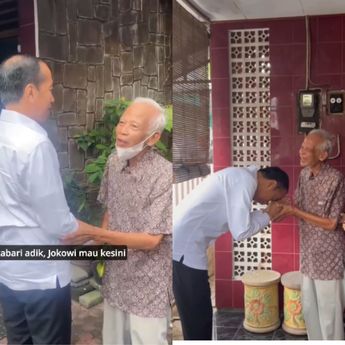 Jokowi Temui Dosen Pembimbing saat Kuliah di UGM
