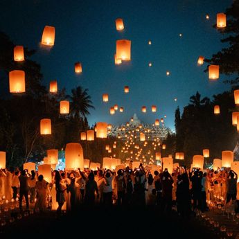 InJourney Tingkatkan Perekonomian Daerah Melalui Perayaan Waisak di Candi Borobudur