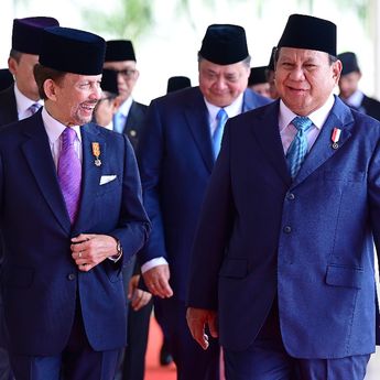 Prabowo Ungkap Sudah Puluhan Tahun Dekat Puluhan Tahun dengan Sultan Brunei