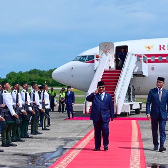 Prabowo Tiba di Brunei Darussalam untuk Kunjungan Kenegaraan