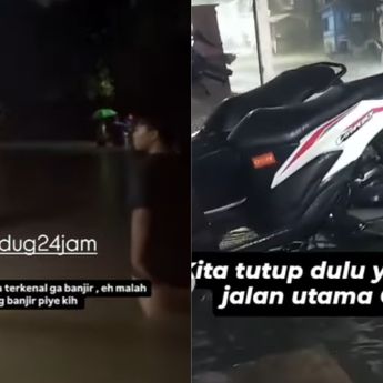 Banjir Parah Landa Ciledug Akibat Hujan Deras, Ketinggian Air Capai 1 Meter