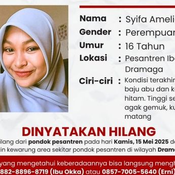 Syifa, Santriwati Cantik di Bogor Hilang Usai Izin ke Warung