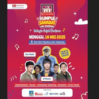 Tangerang Siap Meriah! Daihatsu Kumpul Sahabat Hadir di Alun-Alun Tigaraksa, 18 Mei 2025