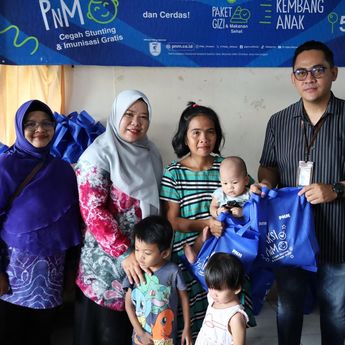PNM Dorong Kesehatan Anak dengan Program Pencegahan Stunting dan Imunisasi Gratis