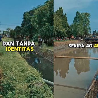Mayat Pria Ditemukan di Sungai Dekat Pabrik Gula Gegerkan Warga Sidoarjo