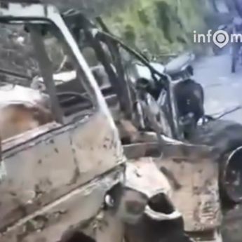 Mobil Jip Angkut 6 Wisatawan Bromo Gelinding ke Kebun Warga