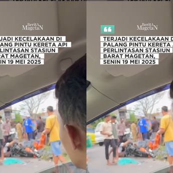 Saksi Beberkan Peristiwa Kecelakaan Kereta Api Malioboro Tewaskan 4 Orang