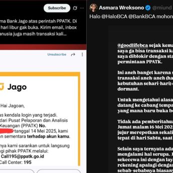 Heboh Rekening Nasabah Bank Jago hingga BCA Tiba-tiba Diblokir, PPATK Buka Suara