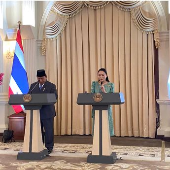 Prabowo Tegaskan Komitmen Tingkatkan Kerja Sama Keamanan dengan Thailand