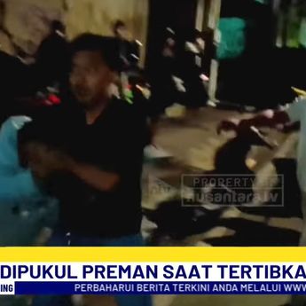 Juru Parkir Liar Lakukan Perlawanan Saat Dirazia, Polisi Jadi Korban Pemukulan