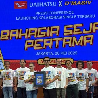 Daihatsu Kolaborasi Bersama D'MASIV, Luncurkan Lagu "Bahagia Sejak Pertama"