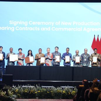 Konsorsium PHE, Petronas dan SK earthon Tandatangani Kontrak PSC Wilayah Kerja Binaiya