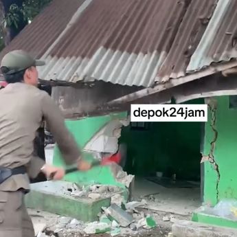 Berdiri Tanpa Izin, Posko Ormas FBR di Depok Dibongkar