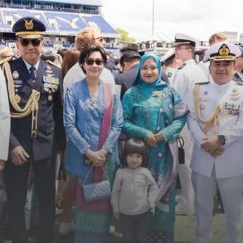 Bangga! 2 Perwira Muda TNI AL Lulus dari United States Naval Academy