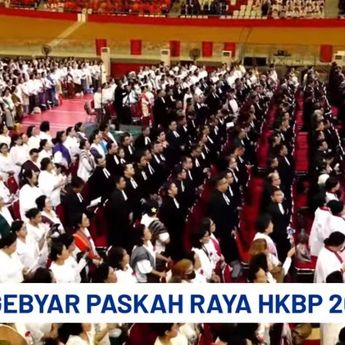 Lebih dari 5.000 Umat Hadiri Paskah Raya HKBP 2025 di Jakarta