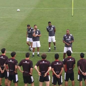 Jelang Lawan China, Timnas Indonesia Latihan Perdana di Bali