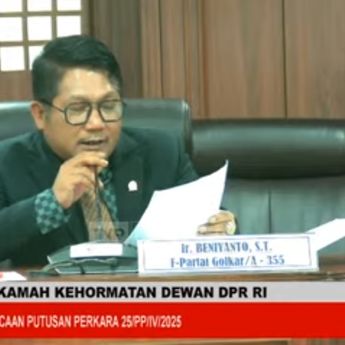 Aniaya Anggota DPRD, MKD Sanksi Teguran Keras Legislator Beniyanto