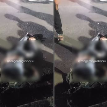Pemotor Kritis Usai Kecelakaan Depan SPBU Wadas, Kondisinya Mengenaskan