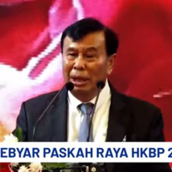Paskah Raya HKBP 2025, Nurdin Tampubolon Ajak Jemaat Partisipasi Bangun Bangsa