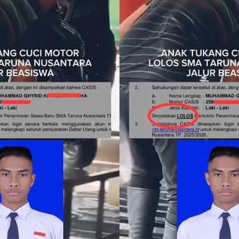 Viral Anak Tukang Cuci Motor Bisa Masuk SMA Taruna Nusantara Lewat Jalur Beasiswa