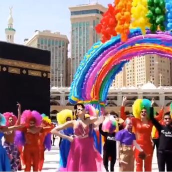 Konten AI LGBT Tari Erotis di Depan Kabah Picu Kecaman dari Umat Muslim