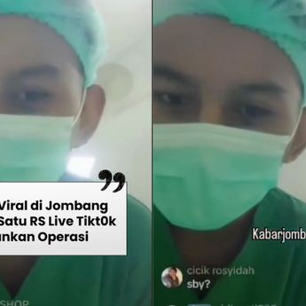2 Nakes Live TikTok Saat Operasi, RS di Jombang Langsung Pecat