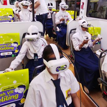 Bus Sekolah VR Pertama di Indonesia Sasar 2 Juta Siswa per Tahun, Pintu Masa Depan Pendidikan Indonesia 