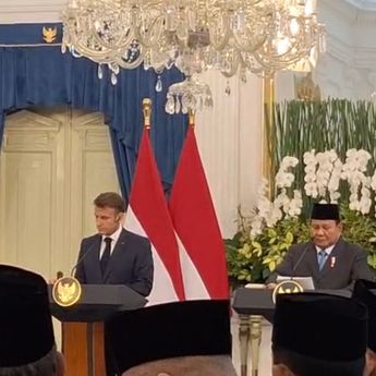 Di Depan Macron, Prabowo Sebut Siap Akui Israel Jika Pelestina Merdeka