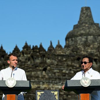 Indonesia–Prancis Luncurkan Kemitraan Strategis Kebudayaan di Candi Borobudur