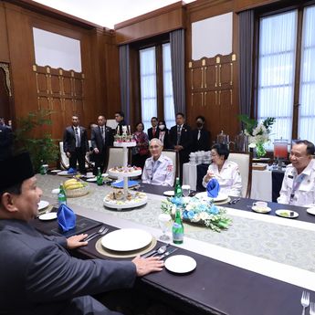 Momen Hangat Prabowo Puji Megawati: Luar Biasa, Diet Ibu Berhasil