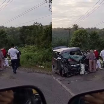 Toyota Land Cruiser Hantam Ambulans di Pelalawan Riau, Pasien dan Sopir Tewas