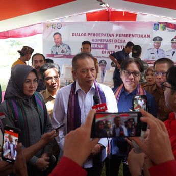 Masyarakat NTB Gotong-royong Bentuk Koperasi Desa Merah Putih