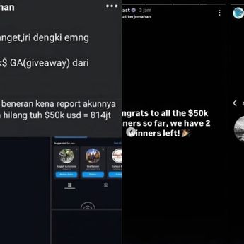 Menang Giveaway Rp814 Juta dari MrBeast, Akun Instagram Wanita Indonesia Ini Tiba-Tiba Hilang